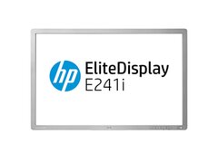 Monitor 24 inch LED IPS, Full HD, HP EliteDisplay E241i, Black, Fara Picior, 3 Ani Garantie